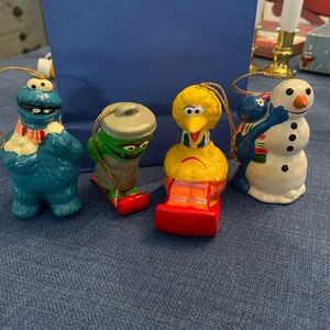 Sesame Street ornaments